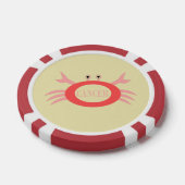 Cancer Star Sign Crab Poker Chips (Enkel)