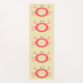 Cancer Star Sign Crab Yoga Mat (Voorkant)
