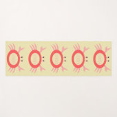 Cancer Star Sign Crab Yoga Mat (Voorkant (horizontaal))