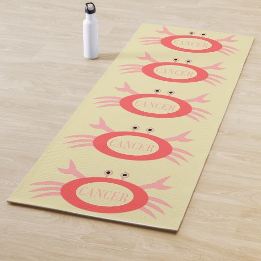 Cancer Star Sign Crab Yoga Mat (In situ)