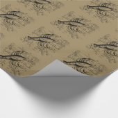 Cancer Sterrenbeeld door Hevelius circa 1690 Cadeaupapier (Hoek)