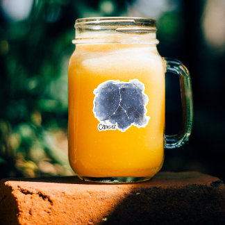 Cancer Sterrennacht Constellation Custom-Cut Sticker