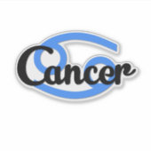 Cancer Sticker (Voorkant)