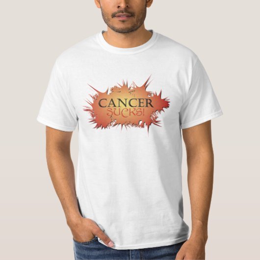 Cancer Sucks Grafisch T-shirt (Voorkant)