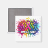 Cancer Sucks Magneet (Voorkant / Achterkant)