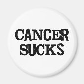 Cancer Sucks Magneet (Voorkant)