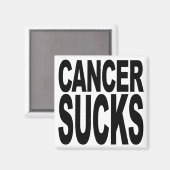 Cancer Sucks Magneet (Voorkant / Achterkant)