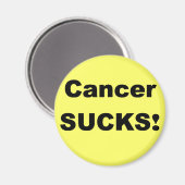 Cancer Sucks Magneet (Voorkant / Achterkant)