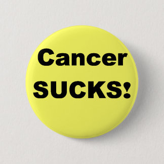 Cancer Sucks Ronde Button 5,7 Cm