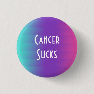 Cancer Sucks: schildklierkanker Ronde Button 3,2 Cm