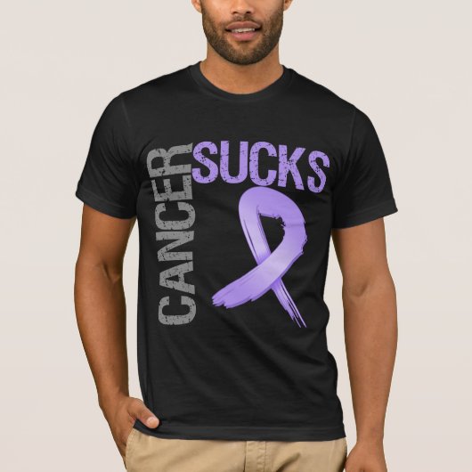 Cancer SUCKS T-shirt (Voorkant)