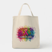 Cancer Sucks Tote Bag (Achterkant)