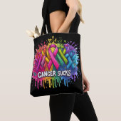 Cancer Sucks Tote Bag (Dichtbij)