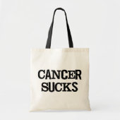 Cancer Sucks Tote Bag (Voorkant)