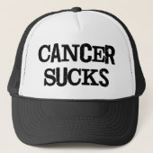 Cancer Sucks Trucker Pet (Voorkant)