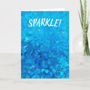 Cancer Support Sparkle Kaart