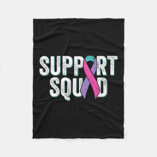 Cancer Support Squad1 Fleece Deken