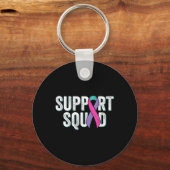 Cancer Support Squad1 Sleutelhanger (Voorkant)