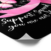 Cancer Support Squad Awareness Pink Ribbon Butter Poster (Hoek)