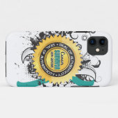 Cancer Survivor 23 baarmoederhalskanker Case-Mate iPhone Case (Achterkant (horizontaal))