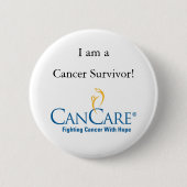 Cancer Survivor Button (Voorkant)