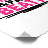 Cancer Survivor Faith Friends Family Poster (Hoek)