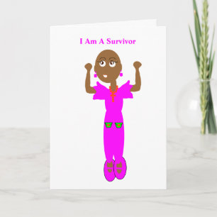Cancer Survivor Greeting Card. Kaart