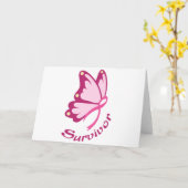 Cancer Survivor Kaart (Gele Bloem)