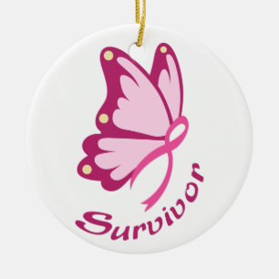 Cancer Survivor Keramisch Ornament