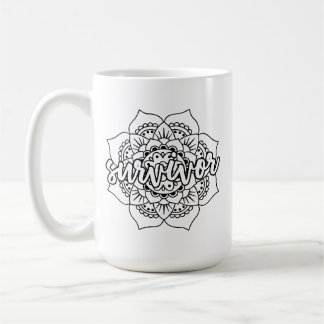 Cancer Survivor Mandala Koffiemok