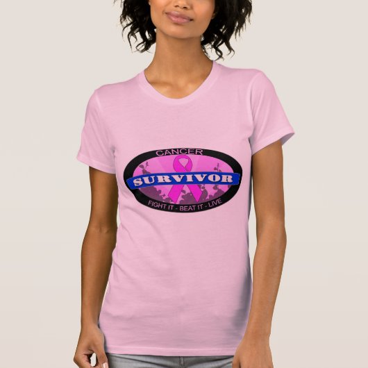 Cancer Survivor T-shirt (Voorkant)