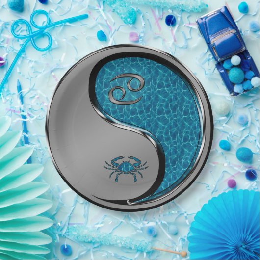 Cancer the Crab Papieren Bordje (Feest)