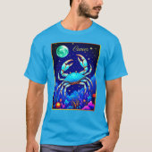 Cancer the Crab Zodiac Sign T-shirt (Voorkant)