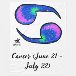 Cancer Throw Blankets Fleece Deken