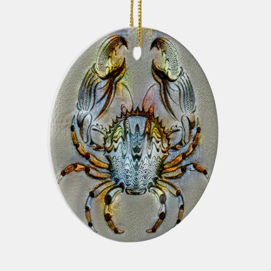 Cancer Venice Keramisch Ornament (Rechts)