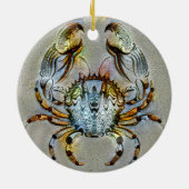 Cancer Venice Keramisch Ornament (Achterkant)