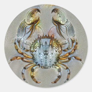 Cancer Venice Ronde Sticker