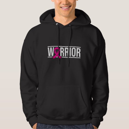 Cancer Warrior Hoodie (Voorkant)