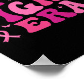 Cancer Warrior Pink Ribbon Poster (Hoek)