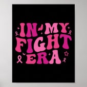 Cancer Warrior Pink Ribbon Poster (Voorkant)