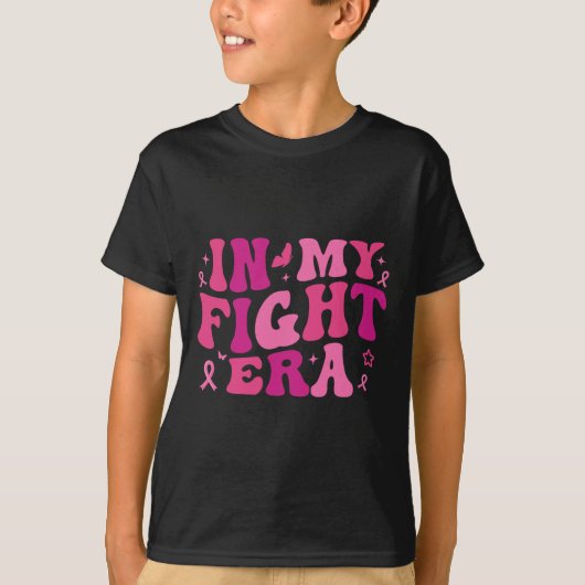 Cancer Warrior Pink Ribbon T-shirt (Voorkant)