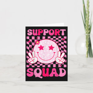 Cancer Warrior Support Squad Borstkanker Awarene Kaart