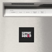 Cancer Warrior Support Squad Borstkanker Awarene Magneet (Insitu (Vaatwasser))