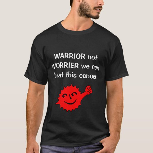 Cancer Warrior T-Shirt (Voorkant)
