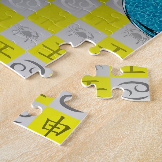 Cancer & Water Monkey Legpuzzel (Zijkant)