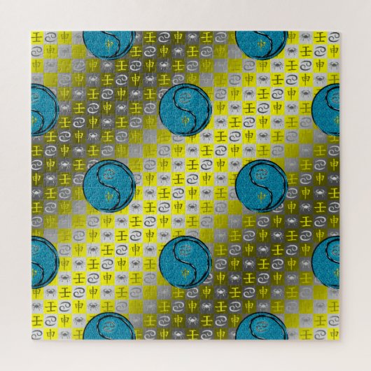 Cancer & Water Monkey Legpuzzel (Verticaal)