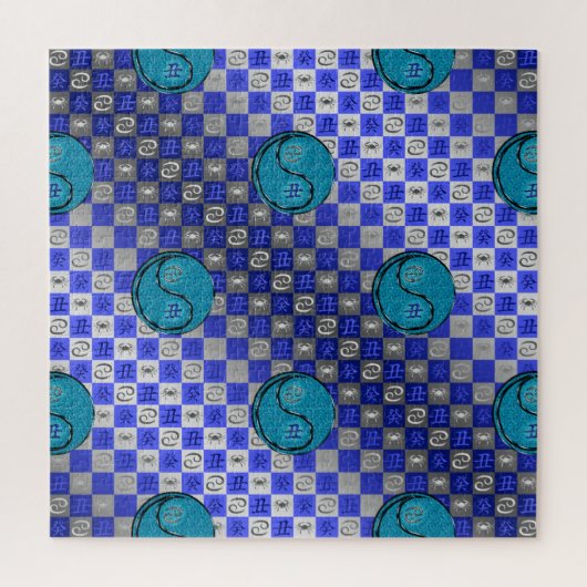 Cancer & Water Ox Legpuzzel (Verticaal)