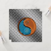 Cancer & Wood Rabbit Kaart (Voorkant / Achterkant in situ)