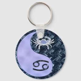 Cancer Yin Yang Sleutelhanger