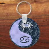 Cancer Yin Yang Sleutelhanger (Voorkant)